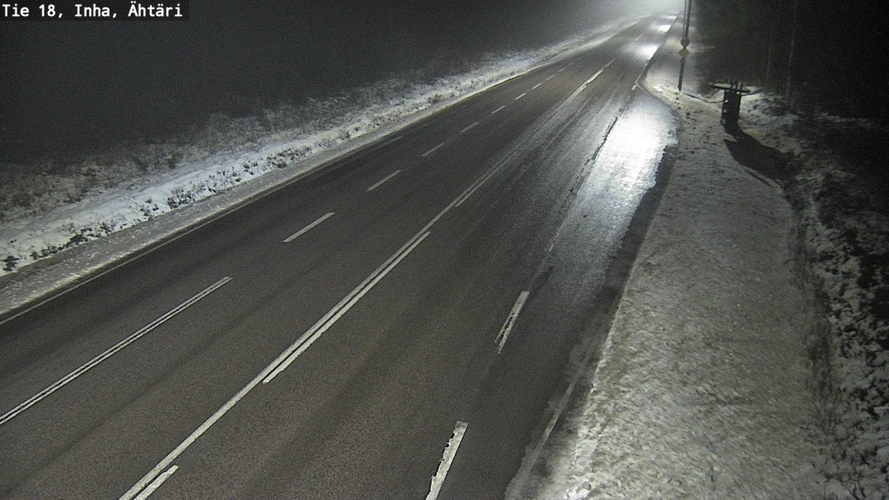 Weather Camera Image Road 18 ÄhtäriInha, Ähtäri, Etelä-Pohjanmaa