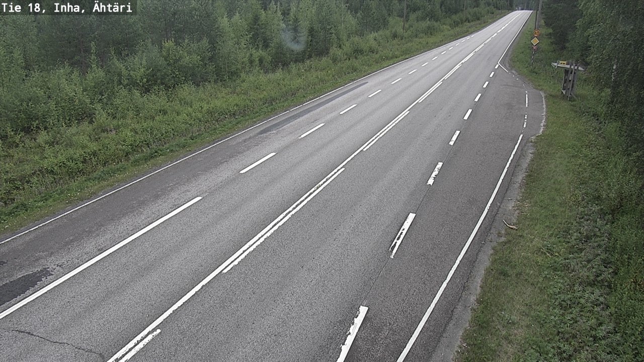 Weather Camera Image Väg 18 Etseri, Inha, Ähtäri, Etelä-Pohjanmaa