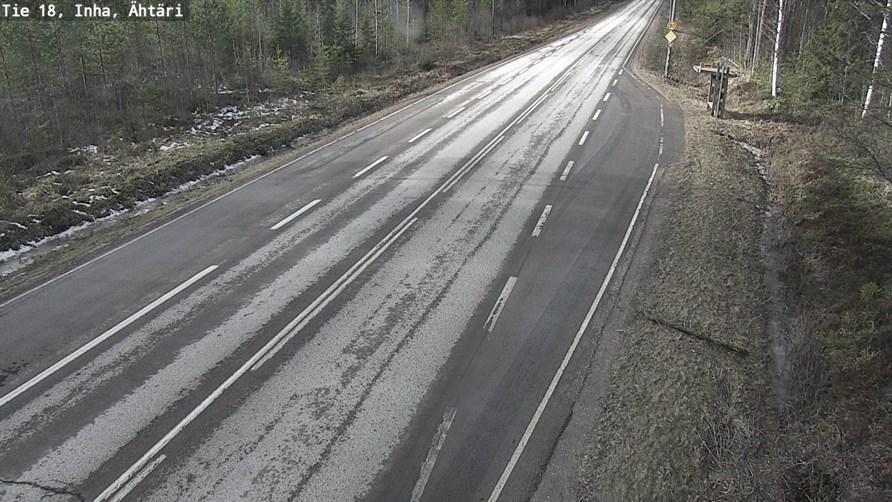 Weather Camera Image Road 18 ÄhtäriInha, Ähtäri, Etelä-Pohjanmaa