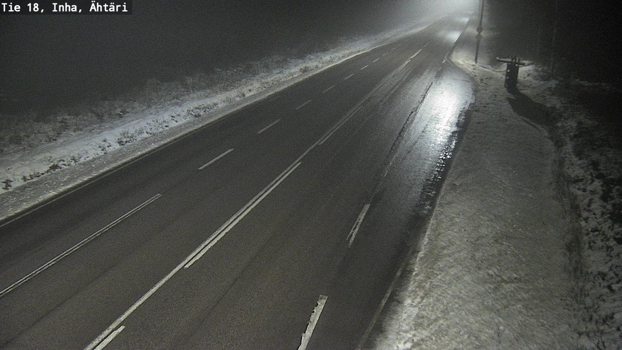 Weather Camera Image Road 18 ÄhtäriInha, Ähtäri, Etelä-Pohjanmaa