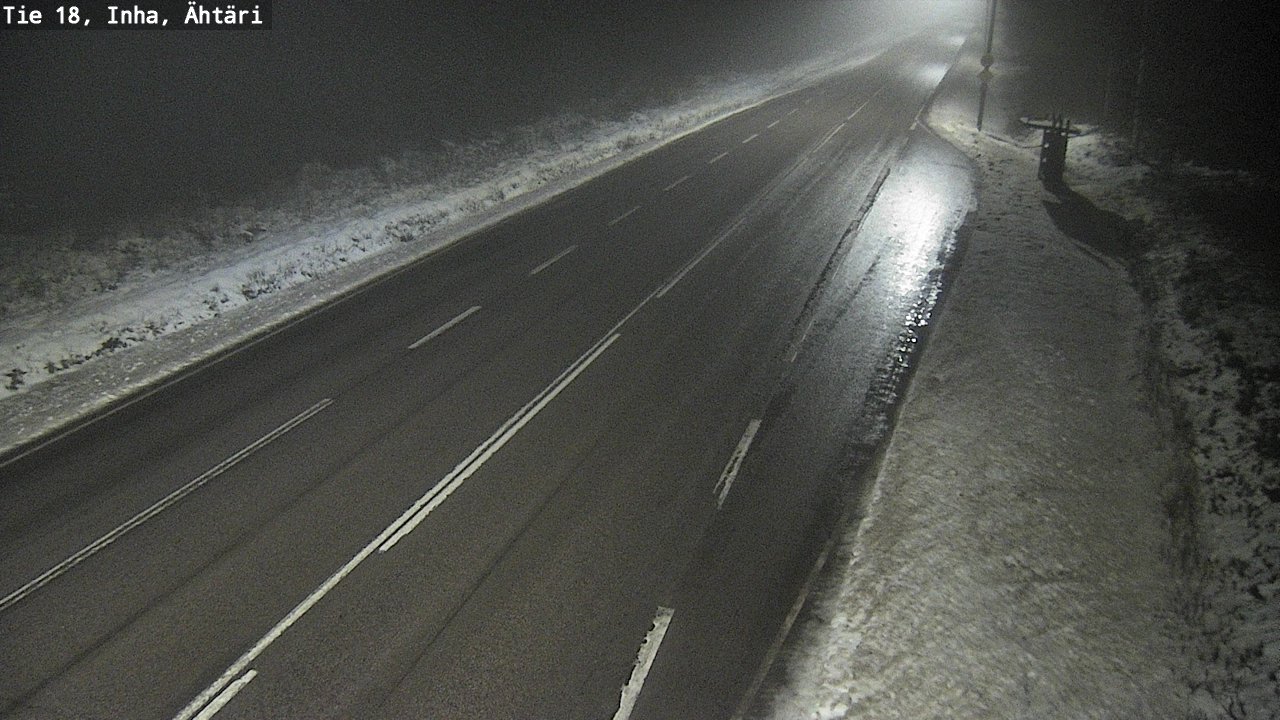 Weather Camera Image Road 18 ÄhtäriInha, Ähtäri, Etelä-Pohjanmaa