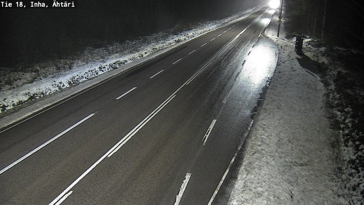 Weather Camera Image Road 18 ÄhtäriInha, Ähtäri, Etelä-Pohjanmaa