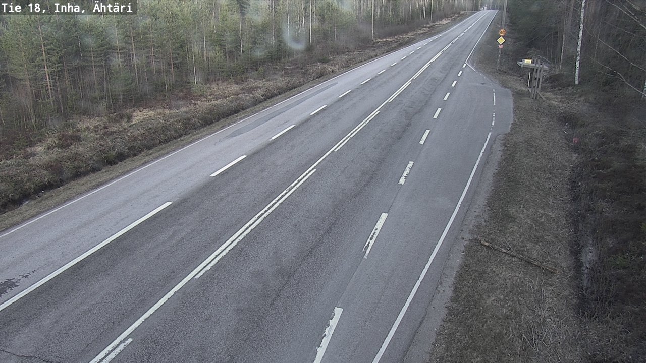 Weather Camera Image Road 18 ÄhtäriInha, Ähtäri, Etelä-Pohjanmaa