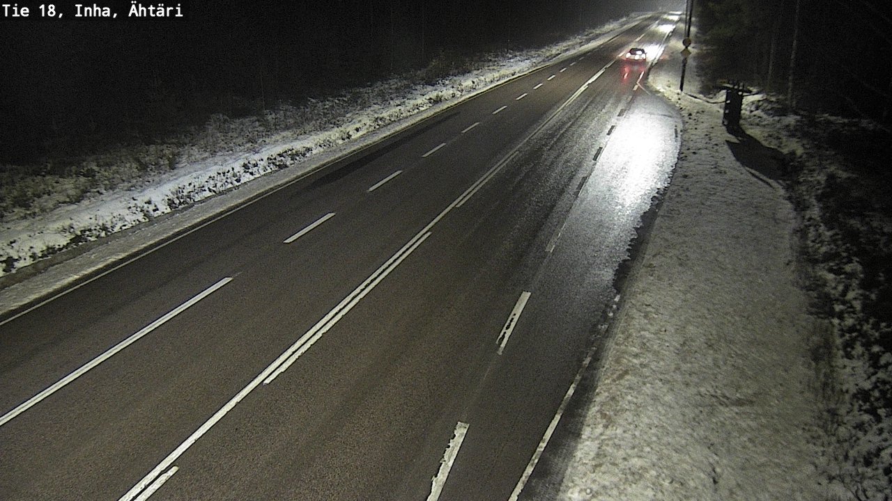 Weather Camera Image Road 18 ÄhtäriInha, Ähtäri, Etelä-Pohjanmaa