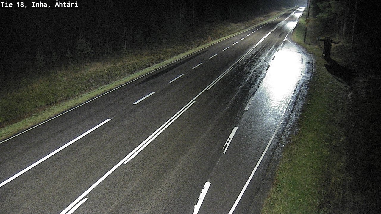 Weather Camera Image Väg 18 Etseri, Inha, Ähtäri, Etelä-Pohjanmaa