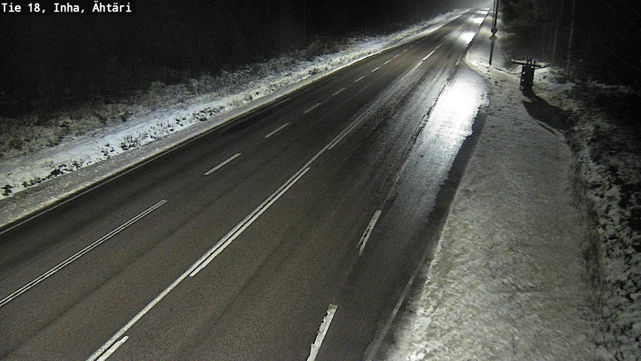Weather Camera Image Road 18 ÄhtäriInha, Ähtäri, Etelä-Pohjanmaa