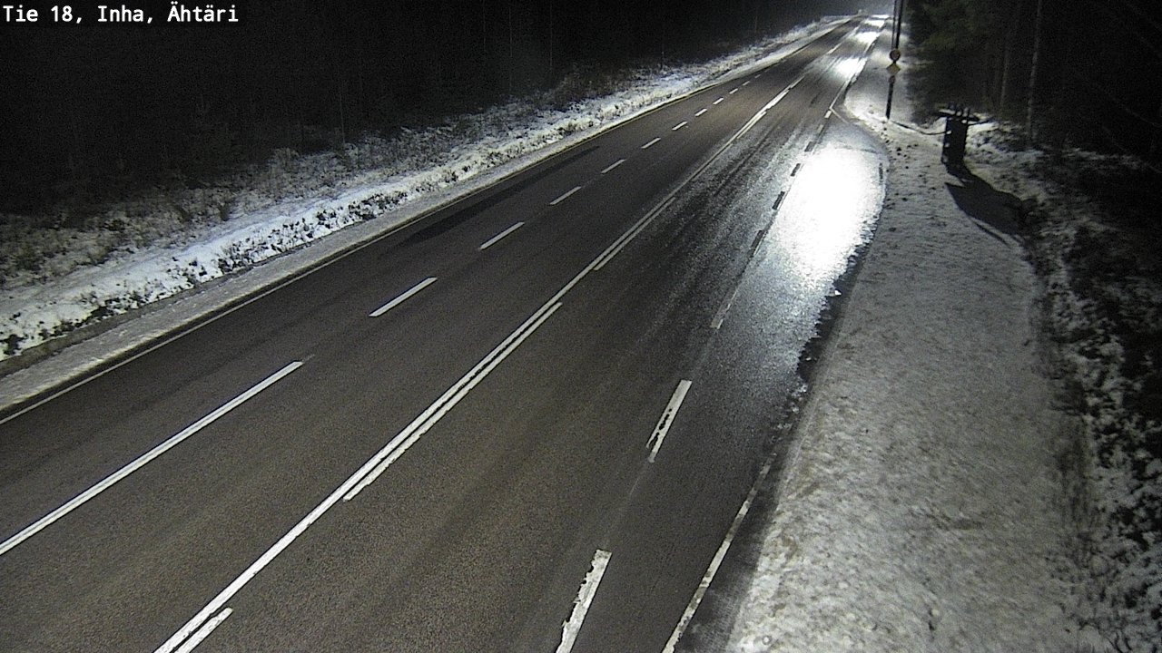 Weather Camera Image Road 18 ÄhtäriInha, Ähtäri, Etelä-Pohjanmaa