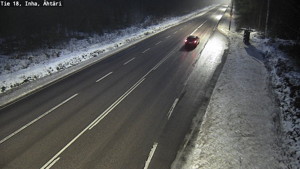 Weather Camera Image Road 18 ÄhtäriInha, Ähtäri, Etelä-Pohjanmaa