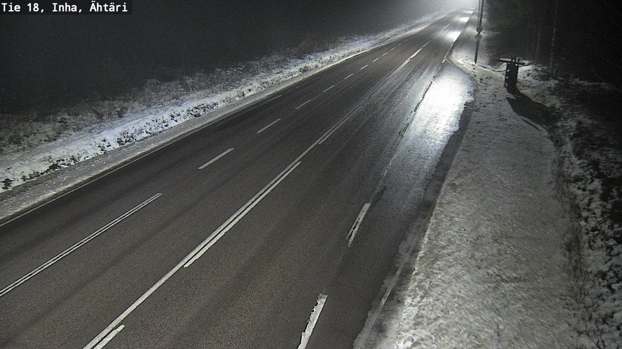 Weather Camera Image Road 18 ÄhtäriInha, Ähtäri, Etelä-Pohjanmaa