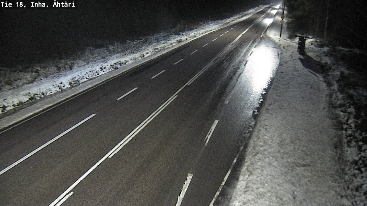 Weather Camera Image Road 18 ÄhtäriInha, Ähtäri, Etelä-Pohjanmaa
