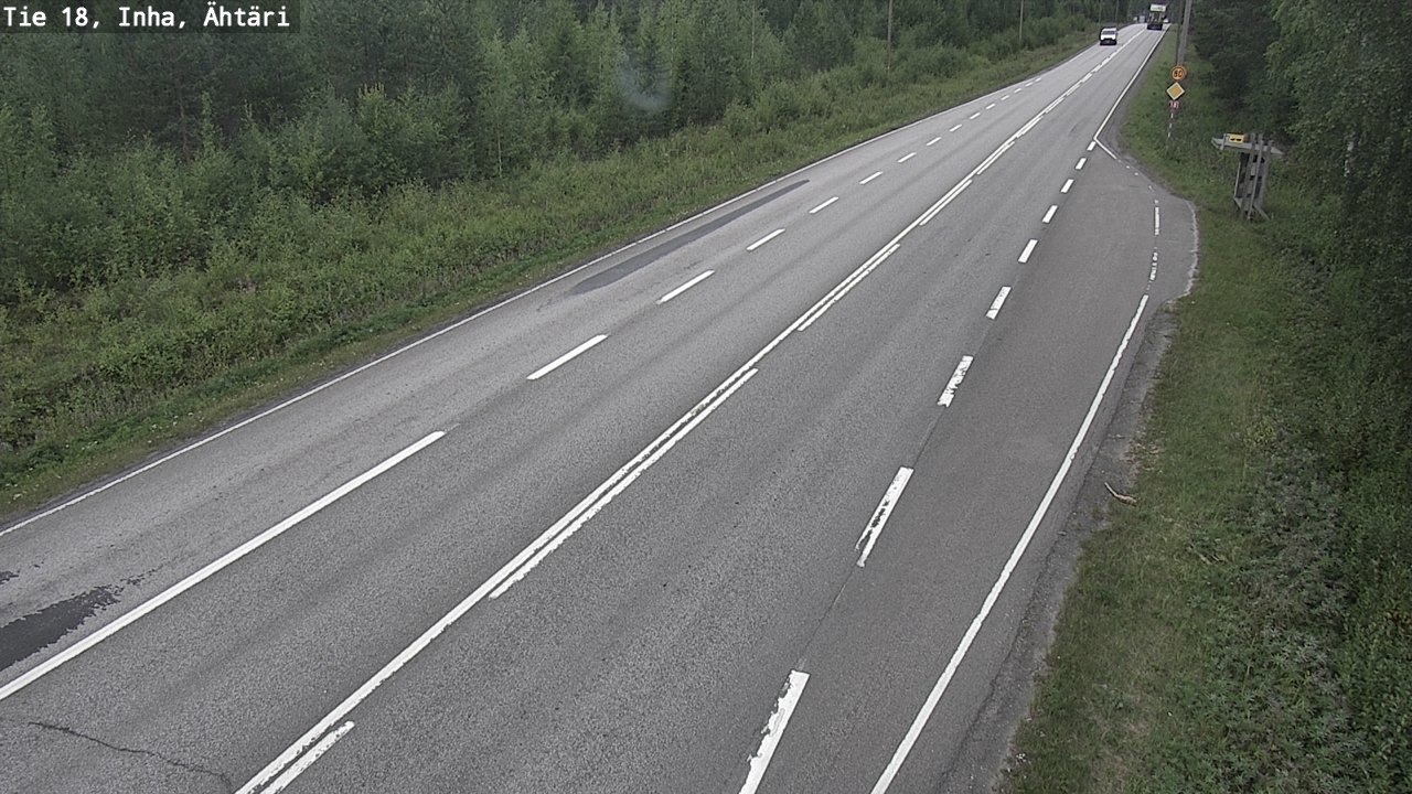 Weather Camera Image Väg 18 Etseri, Inha, Ähtäri, Etelä-Pohjanmaa