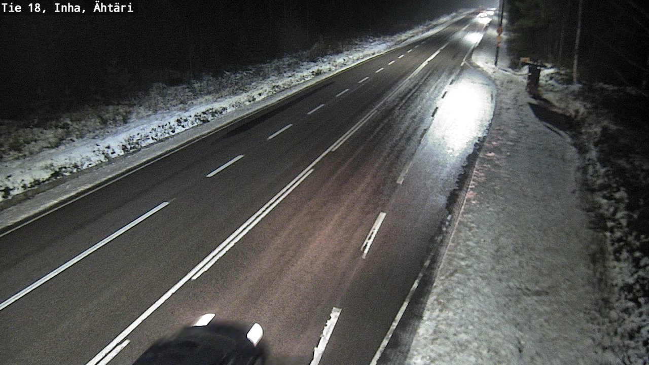 Weather Camera Image Road 18 ÄhtäriInha, Ähtäri, Etelä-Pohjanmaa
