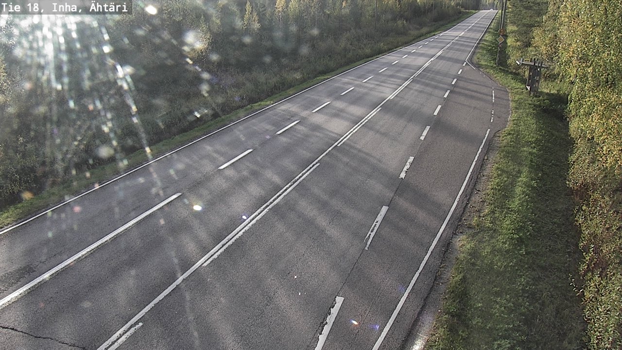 Weather Camera Image Road 18 ÄhtäriInha, Ähtäri, Etelä-Pohjanmaa