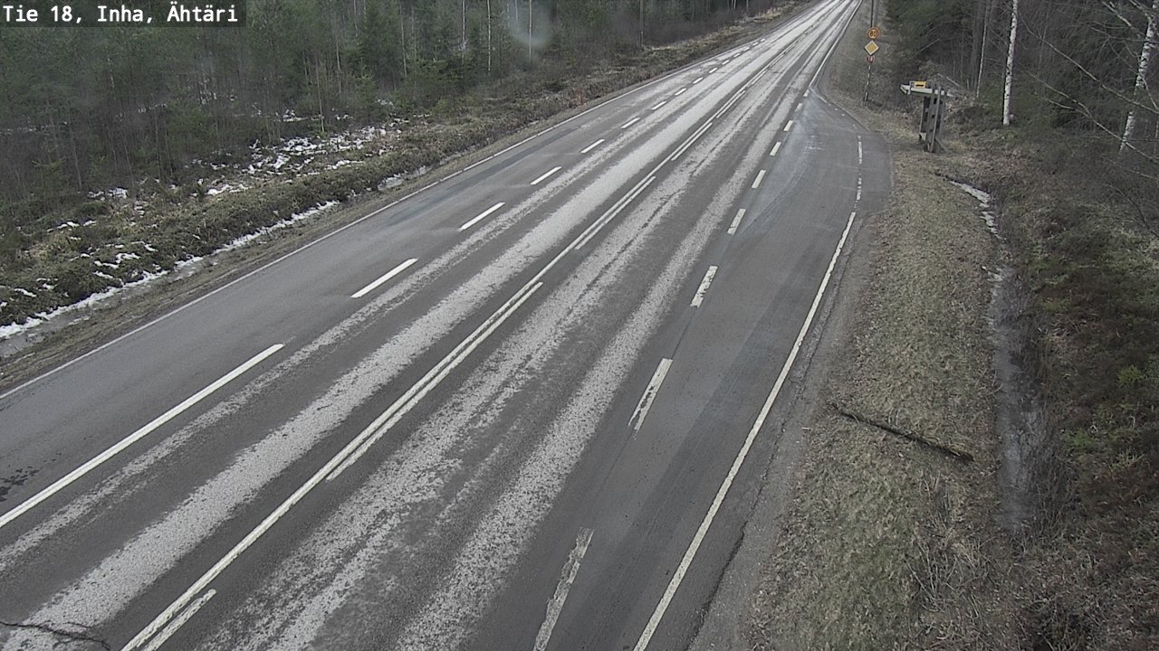 Weather Camera Image Road 18 ÄhtäriInha, Ähtäri, Etelä-Pohjanmaa