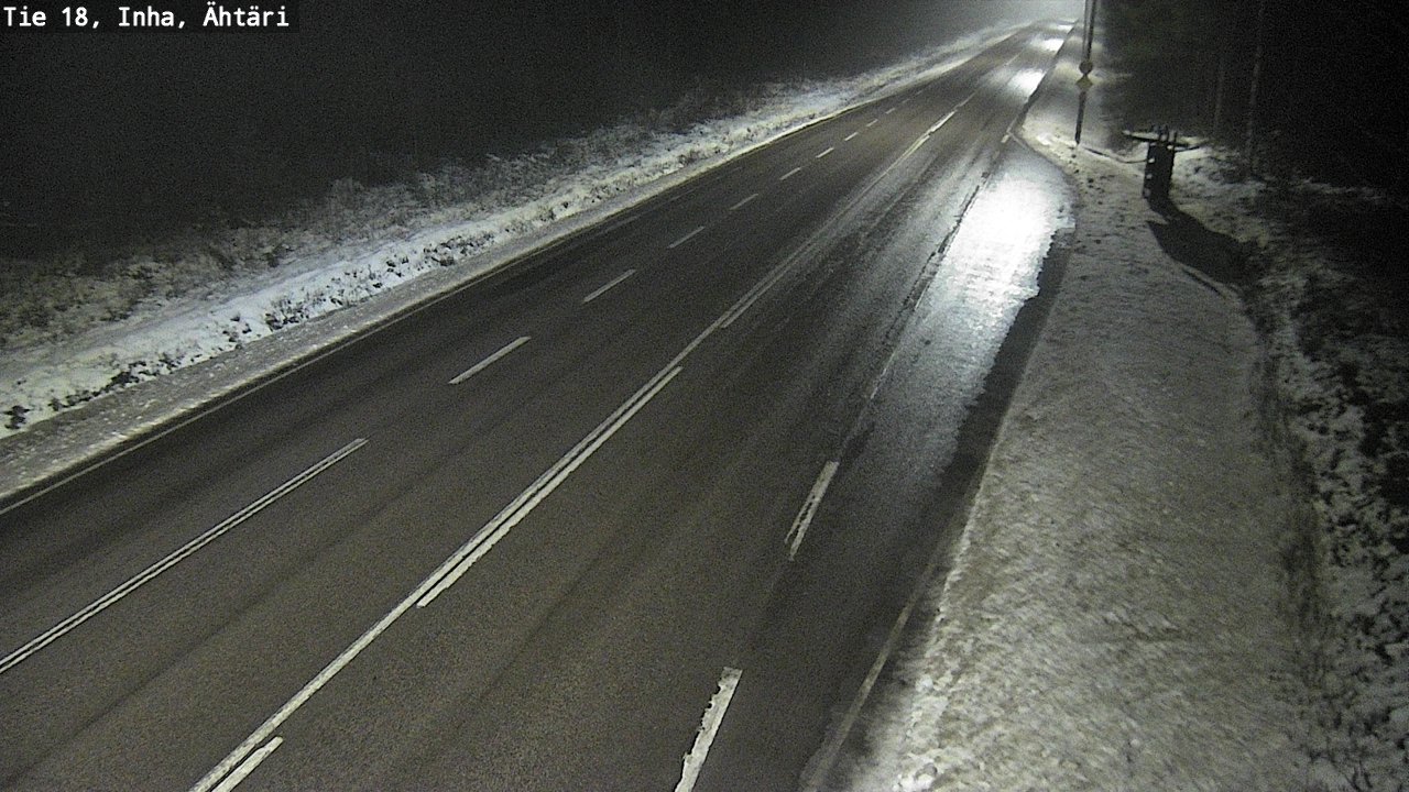 Weather Camera Image Road 18 ÄhtäriInha, Ähtäri, Etelä-Pohjanmaa