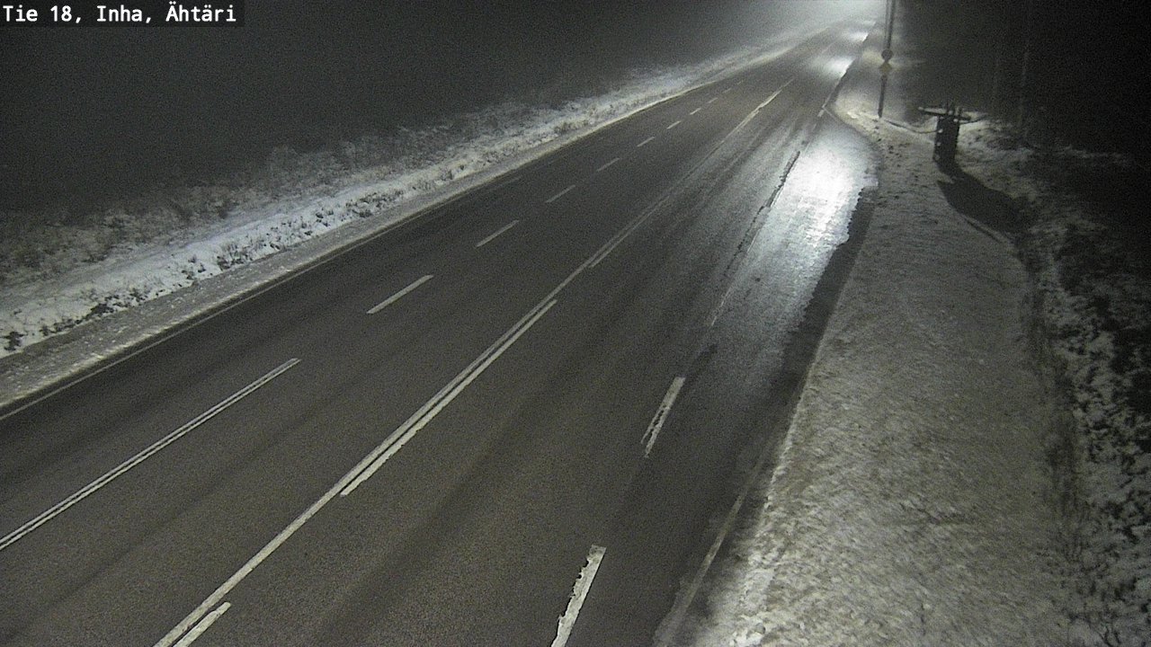 Weather Camera Image Road 18 ÄhtäriInha, Ähtäri, Etelä-Pohjanmaa
