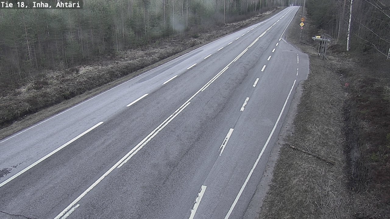 Weather Camera Image Road 18 ÄhtäriInha, Ähtäri, Etelä-Pohjanmaa