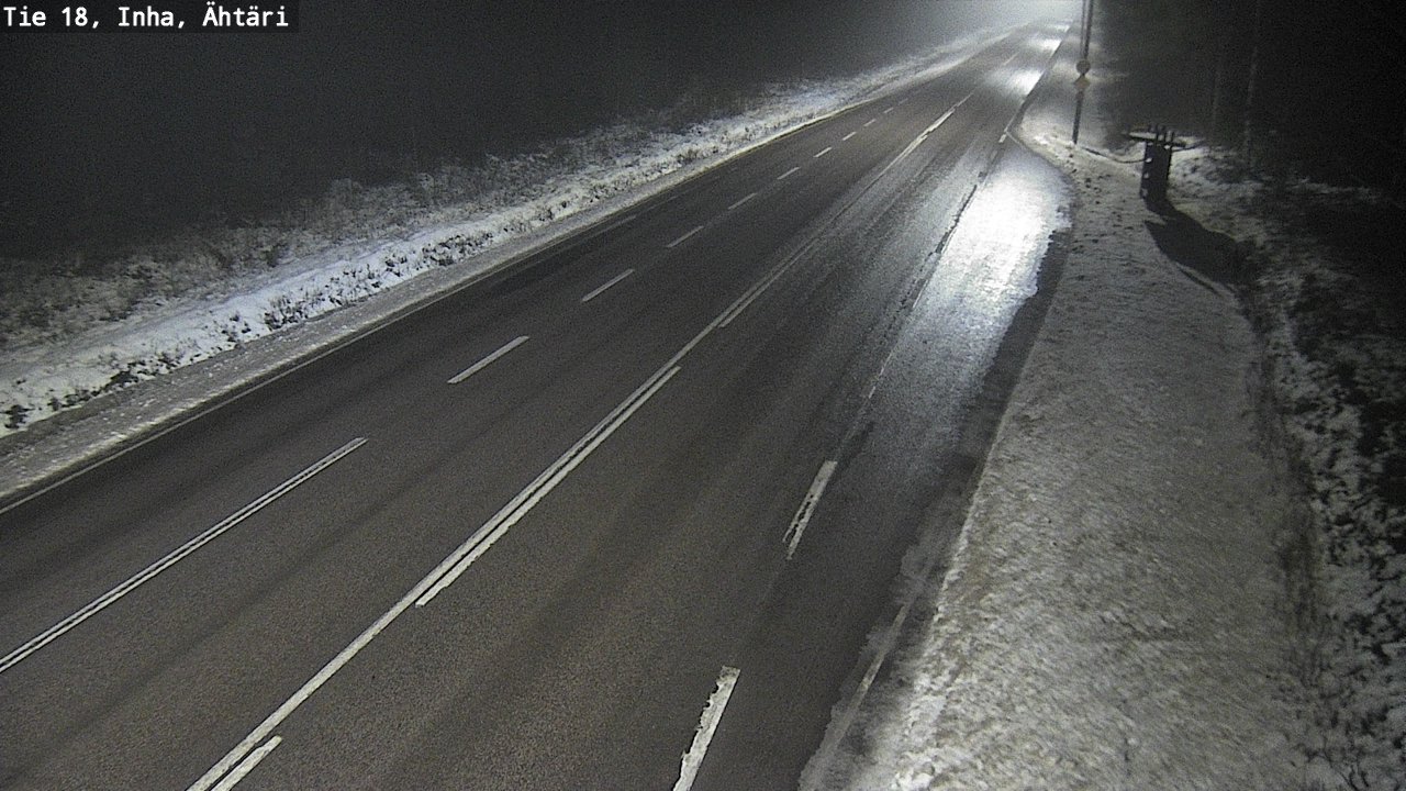 Weather Camera Image Road 18 ÄhtäriInha, Ähtäri, Etelä-Pohjanmaa