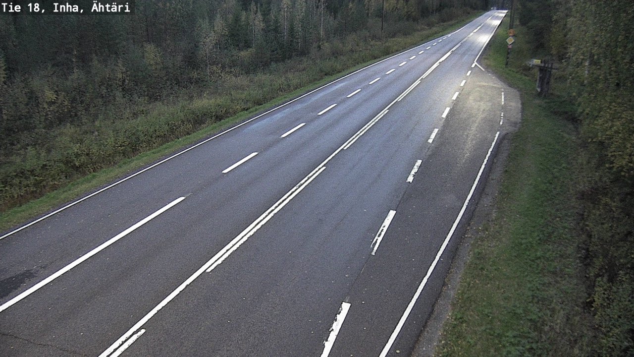 Weather Camera Image Road 18 ÄhtäriInha, Ähtäri, Etelä-Pohjanmaa