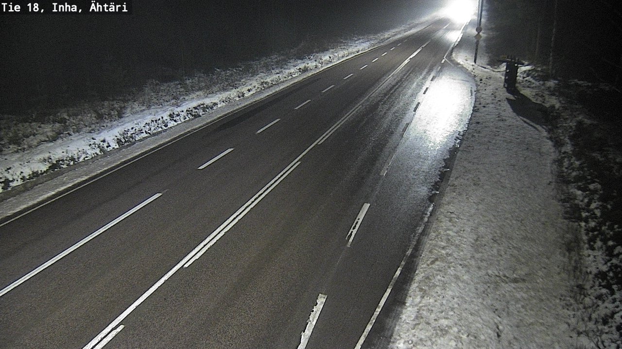 Weather Camera Image Road 18 ÄhtäriInha, Ähtäri, Etelä-Pohjanmaa