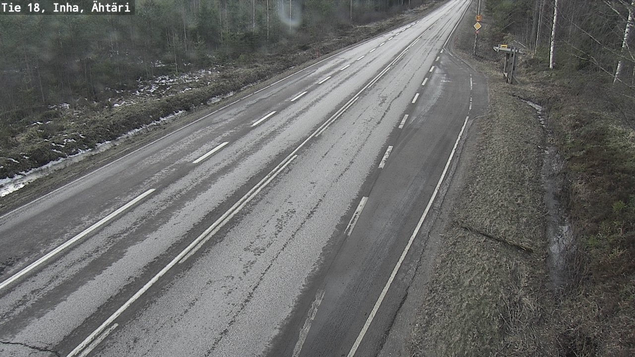 Weather Camera Image Road 18 ÄhtäriInha, Ähtäri, Etelä-Pohjanmaa