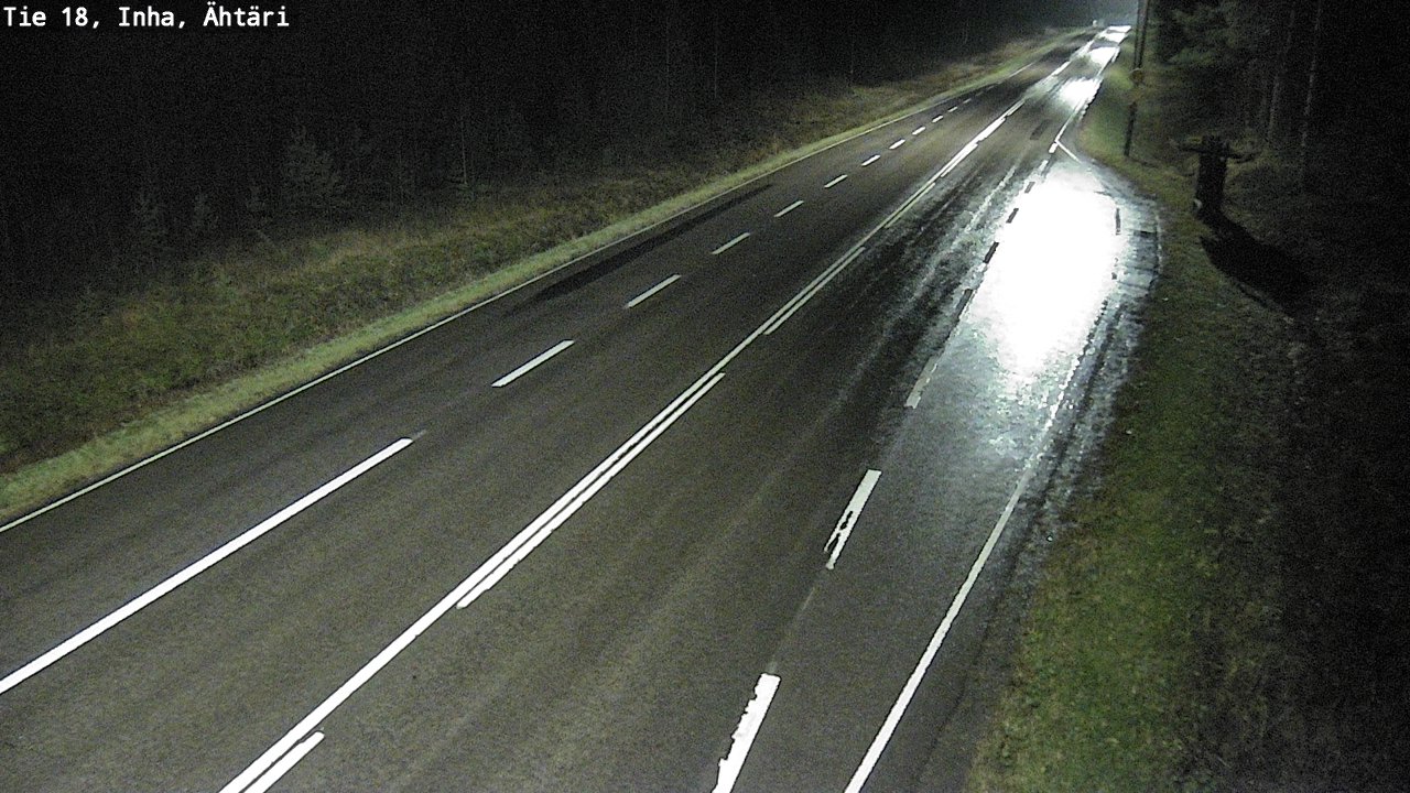 Weather Camera Image Väg 18 Etseri, Inha, Ähtäri, Etelä-Pohjanmaa
