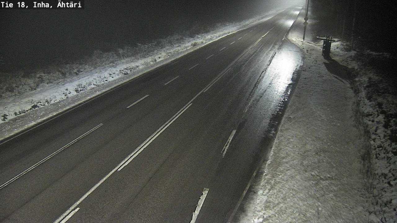 Weather Camera Image Road 18 ÄhtäriInha, Ähtäri, Etelä-Pohjanmaa