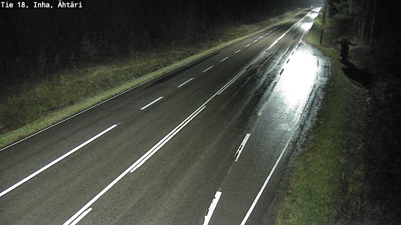 Weather Camera Image Väg 18 Etseri, Inha, Ähtäri, Etelä-Pohjanmaa