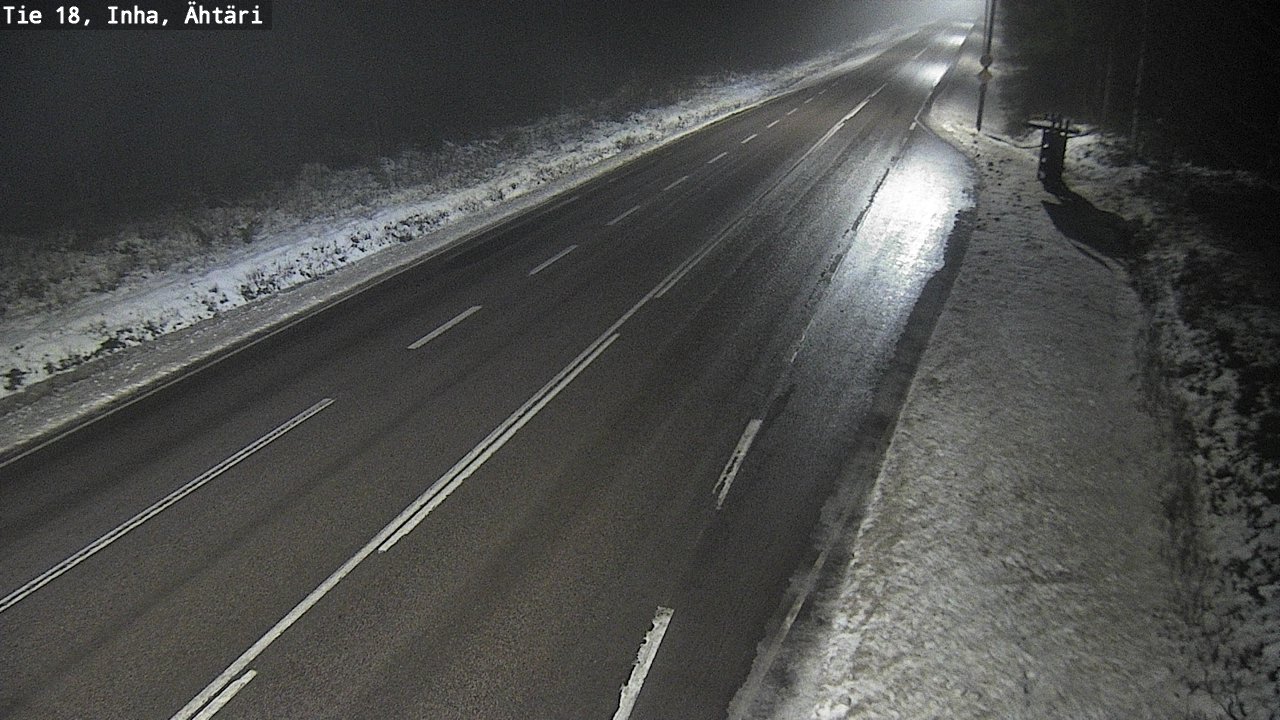 Weather Camera Image Road 18 ÄhtäriInha, Ähtäri, Etelä-Pohjanmaa