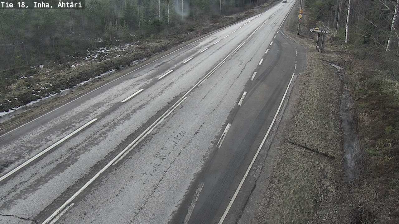 Weather Camera Image Road 18 ÄhtäriInha, Ähtäri, Etelä-Pohjanmaa