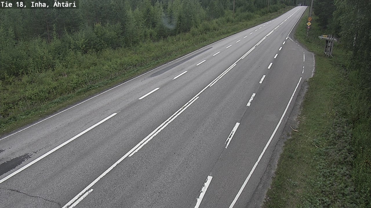 Weather Camera Image Väg 18 Etseri, Inha, Ähtäri, Etelä-Pohjanmaa