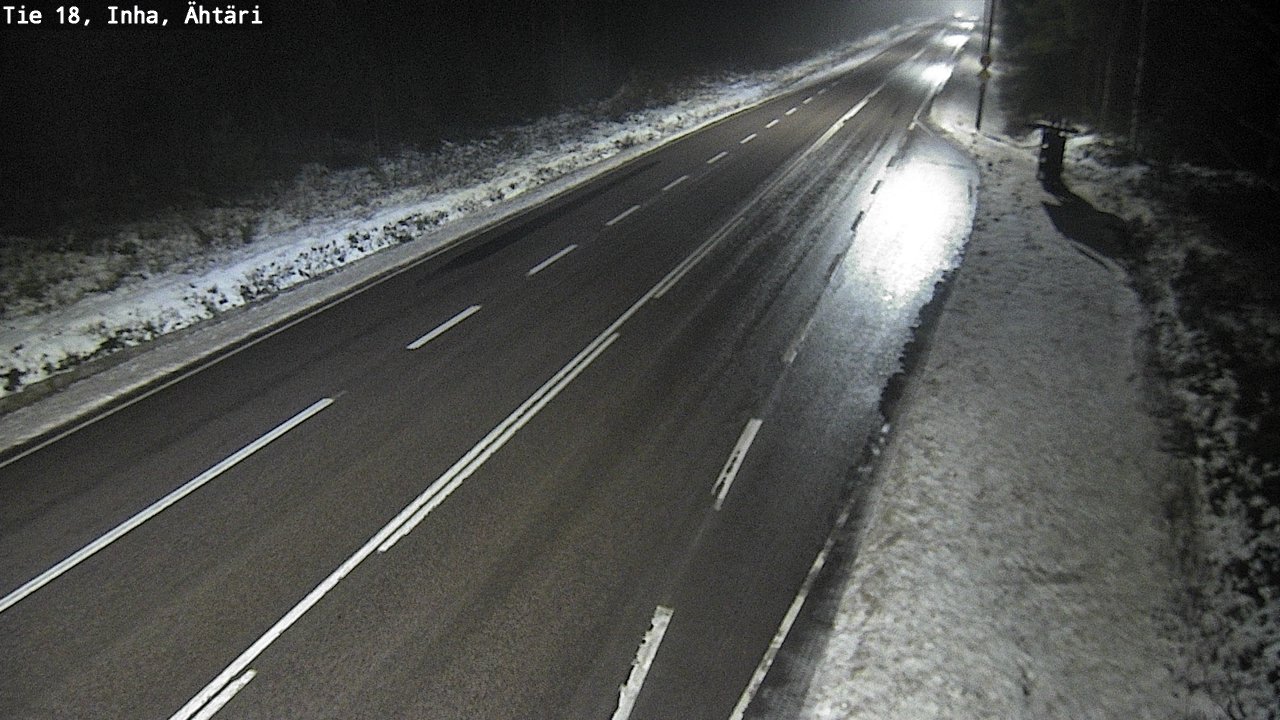 Weather Camera Image Road 18 ÄhtäriInha, Ähtäri, Etelä-Pohjanmaa
