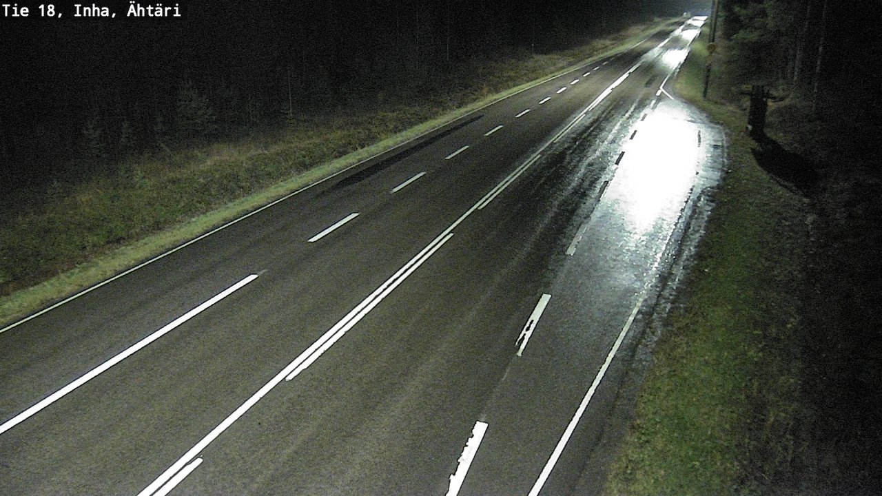 Weather Camera Image Väg 18 Etseri, Inha, Ähtäri, Etelä-Pohjanmaa
