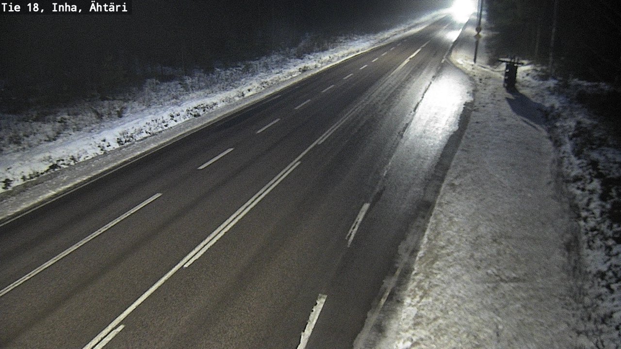 Weather Camera Image Road 18 ÄhtäriInha, Ähtäri, Etelä-Pohjanmaa