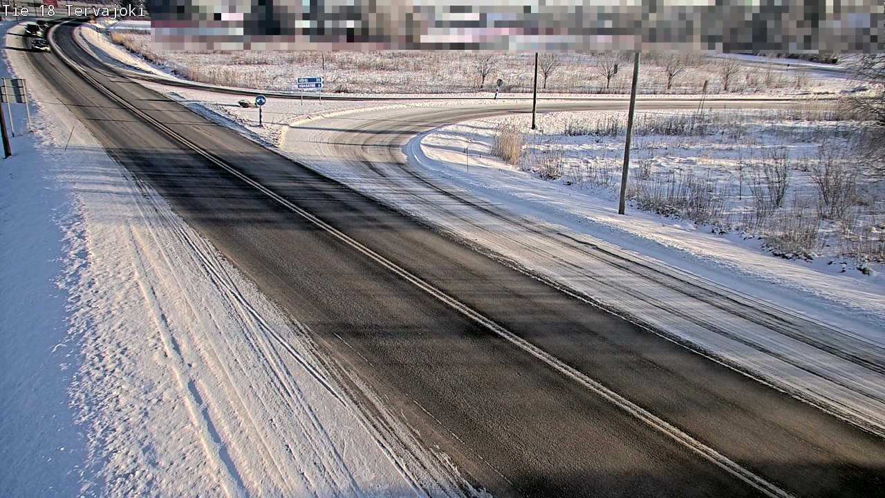 Weather Camera Image Road 18 Vaasa Vähäkyrö, Tervajoki, Vaasa, Pohjanmaa