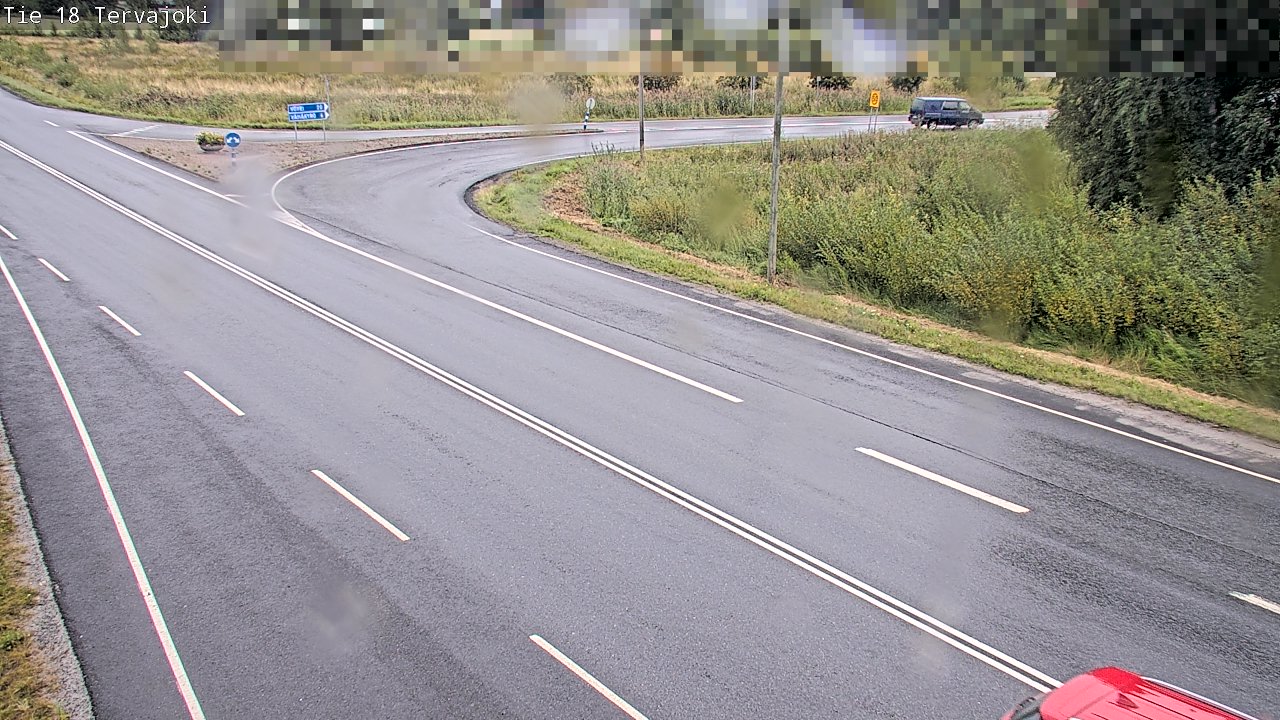 Weather Camera Image Road 18 Vaasa Vähäkyrö, Tervajoki, Vaasa, Pohjanmaa