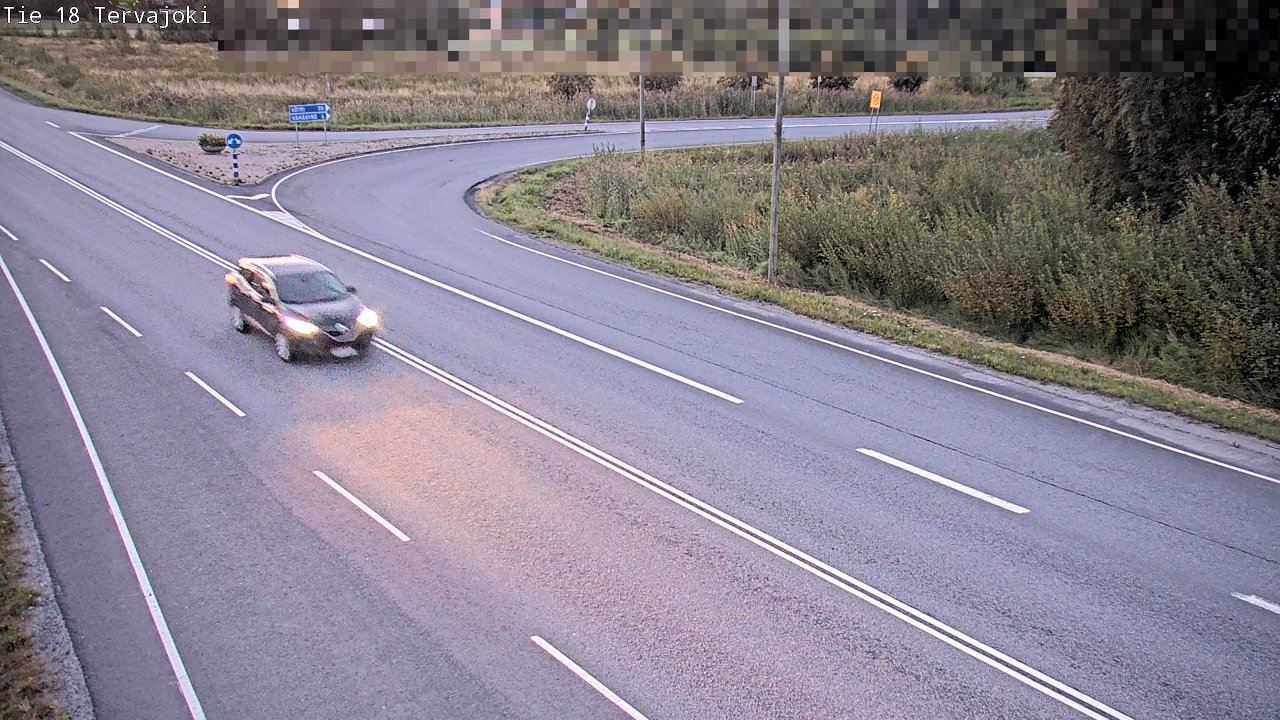 Weather Camera Image Väg 18 Vasa Lillkyro, Tervajoki, Vaasa, Pohjanmaa