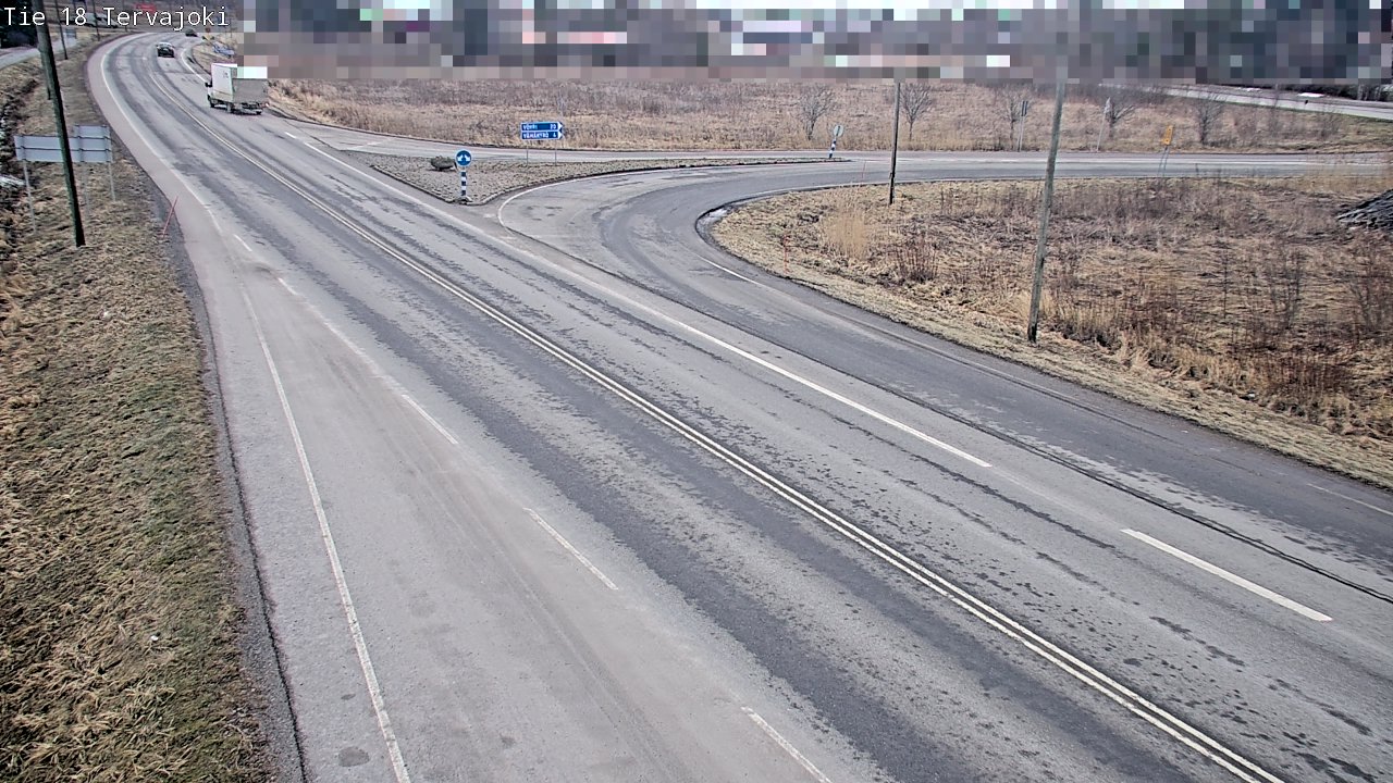 Weather Camera Image Road 18 Vaasa Vähäkyrö, Tervajoki, Vaasa, Pohjanmaa