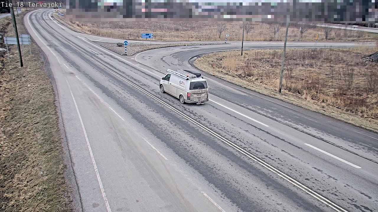 Weather Camera Image Road 18 Vaasa Vähäkyrö, Tervajoki, Vaasa, Pohjanmaa