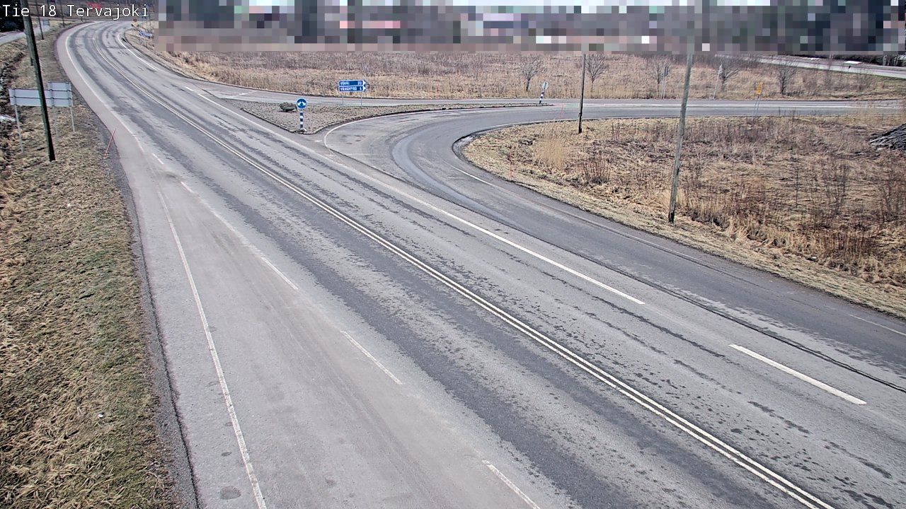 Weather Camera Image Road 18 Vaasa Vähäkyrö, Tervajoki, Vaasa, Pohjanmaa