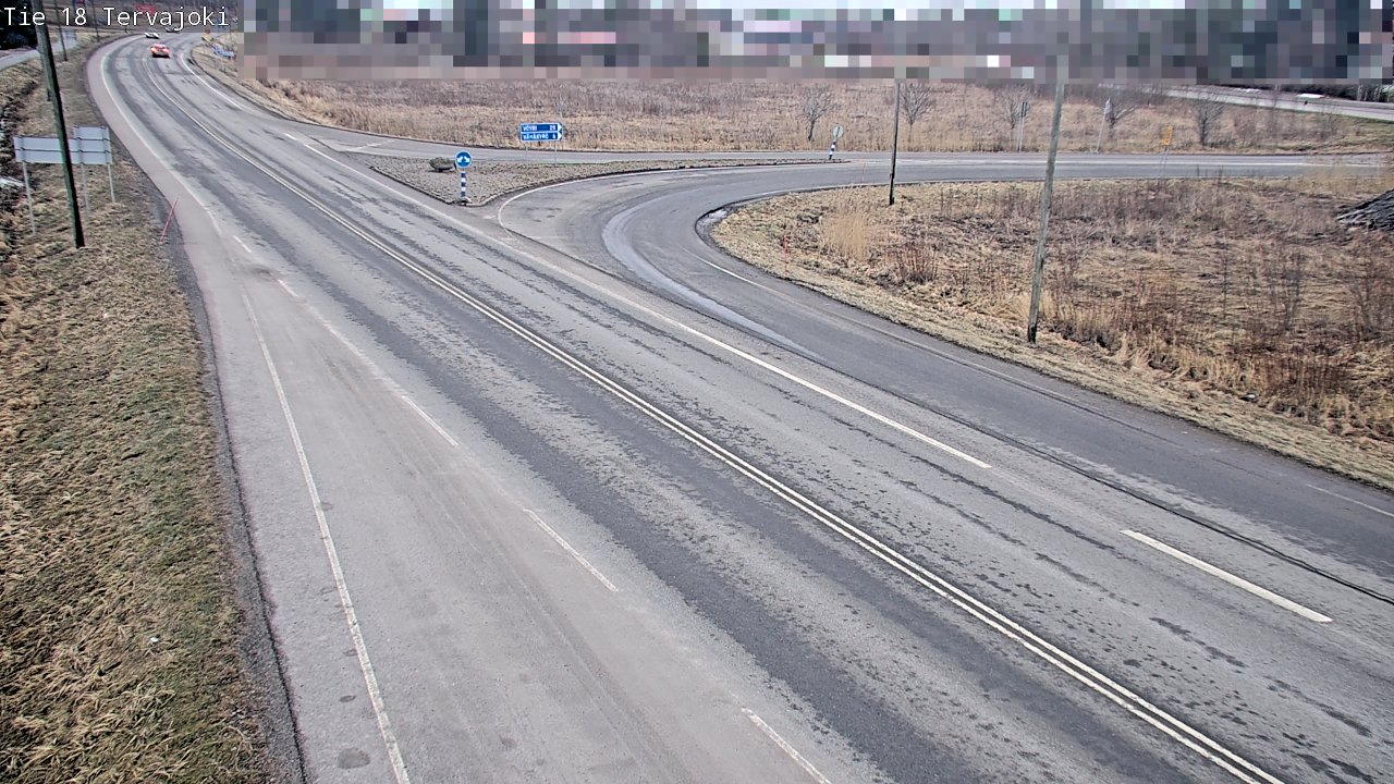 Weather Camera Image Road 18 Vaasa Vähäkyrö, Tervajoki, Vaasa, Pohjanmaa