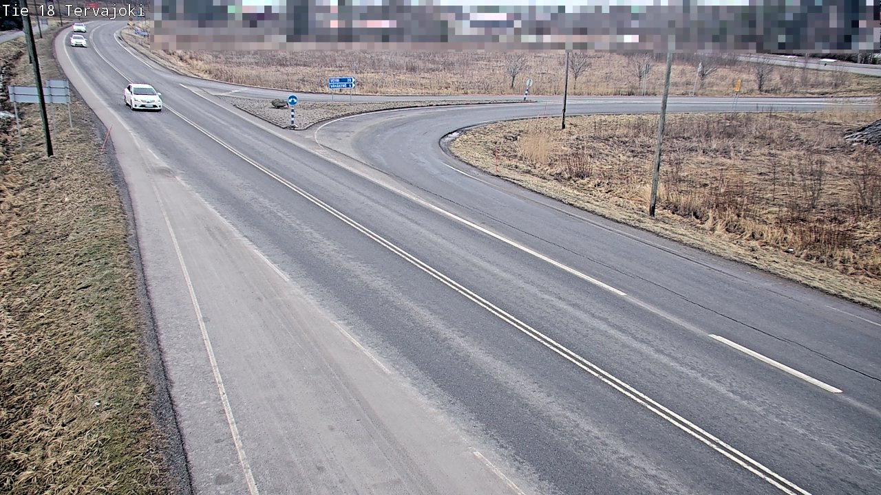 Weather Camera Image Road 18 Vaasa Vähäkyrö, Tervajoki, Vaasa, Pohjanmaa