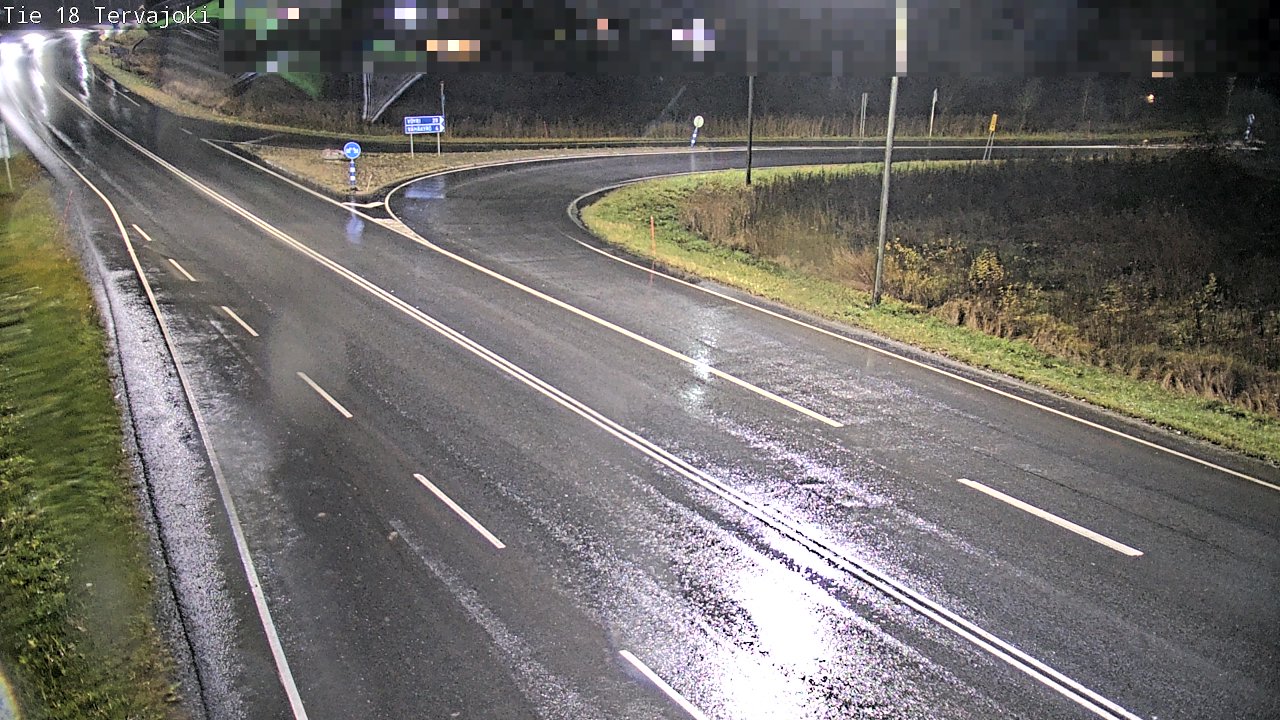 Weather Camera Image Väg 18 Vasa Lillkyro, Tervajoki, Vaasa, Pohjanmaa