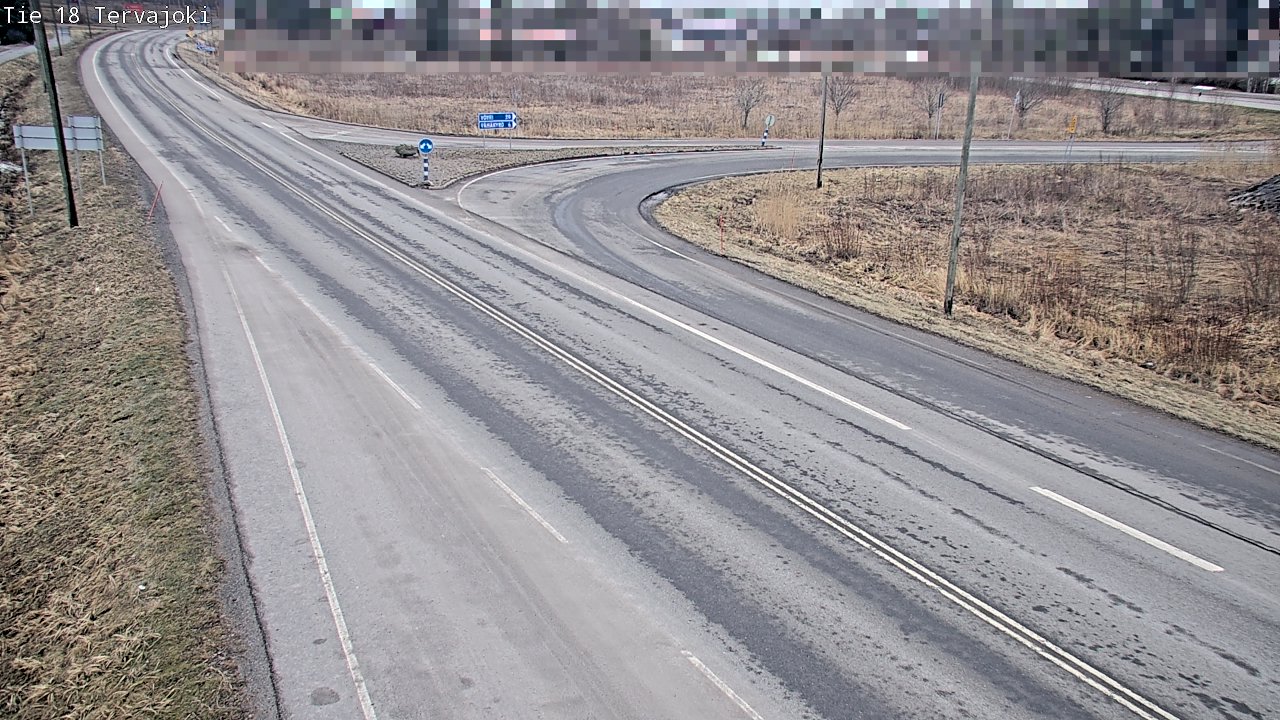 Weather Camera Image Road 18 Vaasa Vähäkyrö, Tervajoki, Vaasa, Pohjanmaa