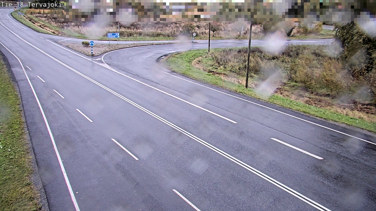 Weather Camera Image Road 18 Vaasa Vähäkyrö, Tervajoki, Vaasa, Pohjanmaa