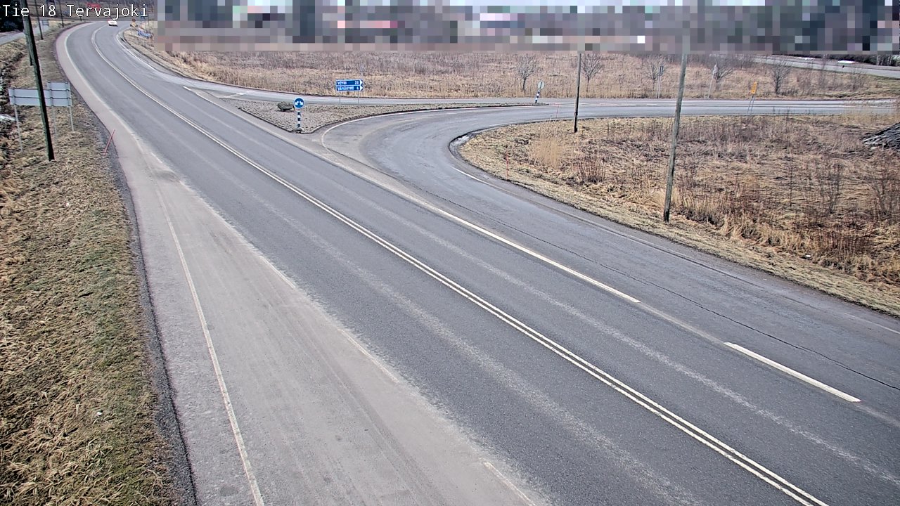 Weather Camera Image Road 18 Vaasa Vähäkyrö, Tervajoki, Vaasa, Pohjanmaa