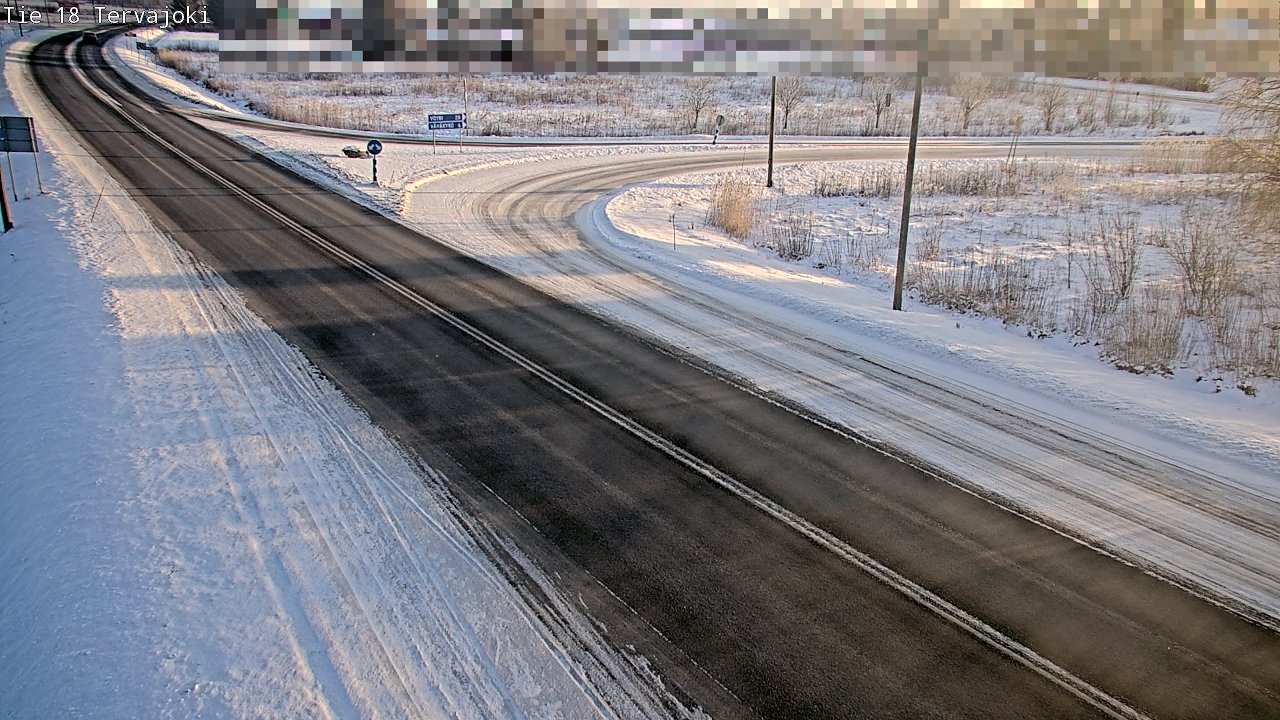 Weather Camera Image Road 18 Vaasa Vähäkyrö, Tervajoki, Vaasa, Pohjanmaa