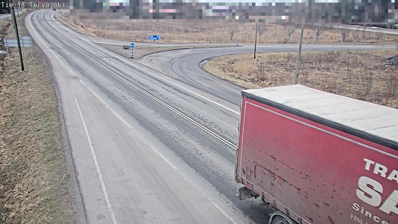 Weather Camera Image Road 18 Vaasa Vähäkyrö, Tervajoki, Vaasa, Pohjanmaa