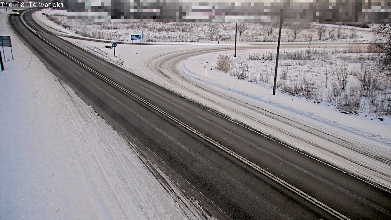 Weather Camera Image Road 18 Vaasa Vähäkyrö, Tervajoki, Vaasa, Pohjanmaa