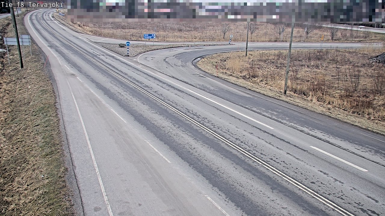 Weather Camera Image Road 18 Vaasa Vähäkyrö, Tervajoki, Vaasa, Pohjanmaa